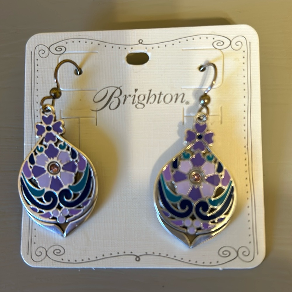 Brighton earrings. Never been worn